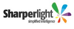 SharperLight Logo White